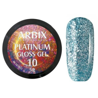 ByFashion.ru - Жидкая слюда для дизайна ногтей ARBIX Platinum Gel 010, 5 гр