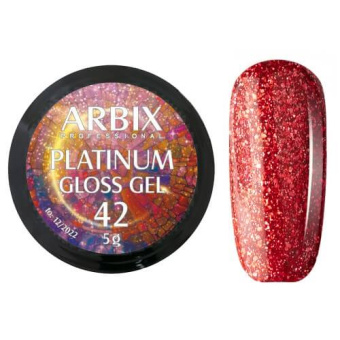 ByFashion.ru - Жидкая слюда для дизайна ногтей ARBIX Platinum Gel 042, 5 гр