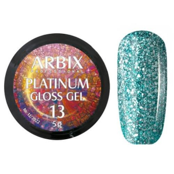 ByFashion.ru - Жидкая слюда для дизайна ногтей ARBIX Platinum Gel 013, 5 гр