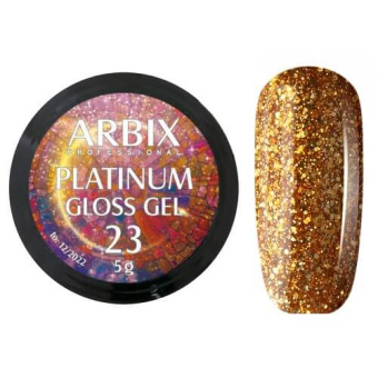 ByFashion.ru - Жидкая слюда для дизайна ногтей ARBIX Platinum Gel 023, 5 гр