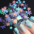 ByFashion.ru - Конфетти голографические снежинки для дизайна ногтей, 12 шт.