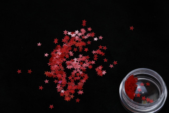 ByFashion.ru - Набор Neon Stars для дизайна ногтей звездочки неоновые, 12 баночек