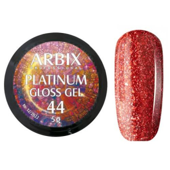 ByFashion.ru - Жидкая слюда для дизайна ногтей ARBIX Platinum Gel 044, 5 гр