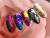 ByFashion.ru - Жатая фольга Поталь для дизайна ногтей в баночке разноцветная, 12 шт.