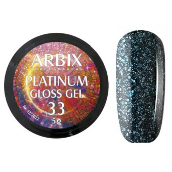 ByFashion.ru - Жидкая слюда для дизайна ногтей ARBIX Platinum Gel 033, 5 гр