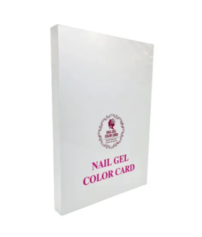 ByFashion.ru - Книжка-палитра для гель-лаков Nail Gel Color Card, 216 ячеек (вклейка)