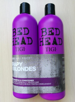 ByFashion.ru - TIGI Bed Head Colour Dumb Blonde - Шампунь и Кондиционер для блондинок, 2*750 мл