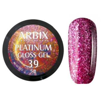 ByFashion.ru - Жидкая слюда для дизайна ногтей ARBIX Platinum Gel 039, 5 гр