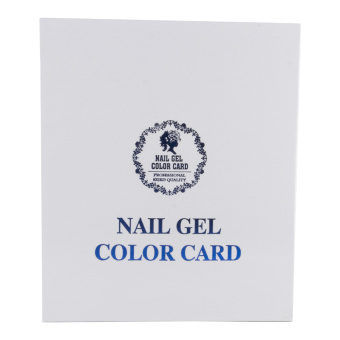 ByFashion.ru - Книжка-палитра для гель-лаков Nail Gel Color Card, 120 ячеек (вклейка)