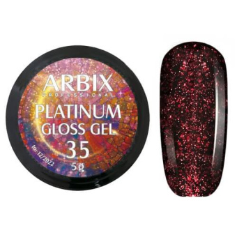 ByFashion.ru - Жидкая слюда для дизайна ногтей ARBIX Platinum Gel 035, 5 гр