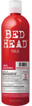 ByFashion.ru - TIGI Bed Head Urban Anti+dotes Resurrection - Шампунь для сильно поврежденных волос, уровень 3, 750
