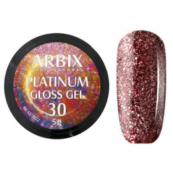 ByFashion.ru - Жидкая слюда для дизайна ногтей ARBIX Platinum Gel 030, 5 гр