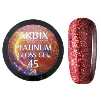ByFashion.ru - Жидкая слюда для дизайна ногтей ARBIX Platinum Gel 045, 5 гр