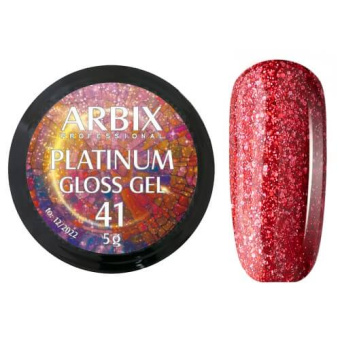 ByFashion.ru - Жидкая слюда для дизайна ногтей ARBIX Platinum Gel 041, 5 гр