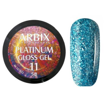 ByFashion.ru - Жидкая слюда для дизайна ногтей ARBIX Platinum Gel 011, 5 гр