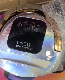 ByFashion.ru - Лампа для сушки лаков SUN S1 UV+LED металлик, 168W
