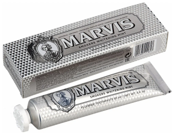 ByFashion.ru - Отбеливающая зубная паста для курильщиков Marvis Smokers Whitening Mint, 85 мл