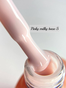 ByFashion.ru - Pinky Milky Rubber Base - набор камуфлирующих каучуковых баз (2, 4, 5, 11, 18), 10 мл