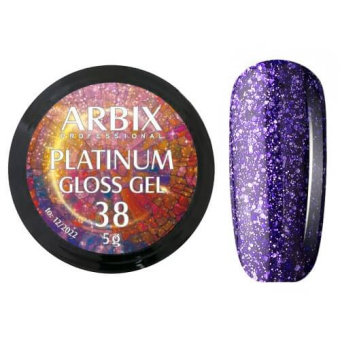 ByFashion.ru - Жидкая слюда для дизайна ногтей ARBIX Platinum Gel 038, 5 гр