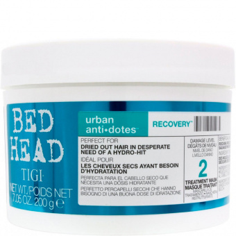 ByFashion.ru - TIGI Bed Head Urban Anti+dotes Recovery Mask - Маска для поврежденных волос уровень 2, 200 мл