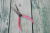 ByFashion.ru - Тонкогубцы для формирования арки ногтей розовые, 14.5 см
