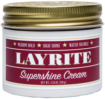 ByFashion.ru - Layrite Supershine Cream - Помада для укладки волос средней фиксации, 120 гр