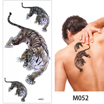 ByFashion.ru - Временные переводные 3D татуировки №1, 3 шт. (М052, М054, М055)